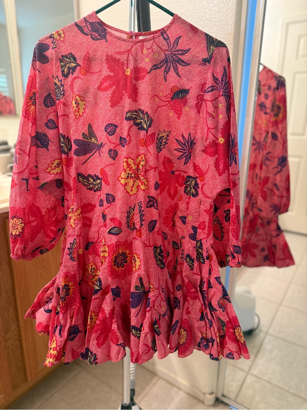 Rhode Women's Ella Dress rouge akiko  no belt